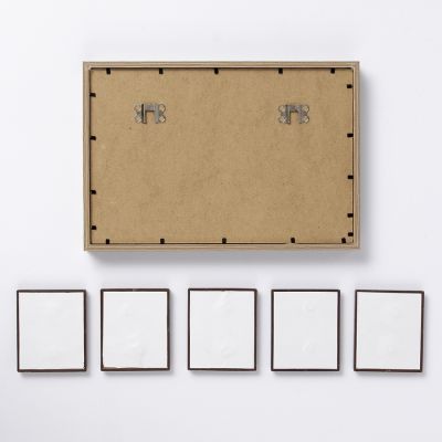 Фоторамка МДФ на 5 фото 9х8,5 см "Морфей" рамки на магните 21х31,5х3,5 см