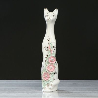 Копилка- статуэтка "Кот", цветная лепка, 46 см, микс