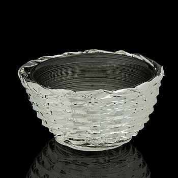 Чаша "Плетение", черная