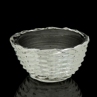 Чаша "Плетение", черная