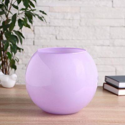 Ваза "Сиреневый мираж" шаровая 18,8х21,3 см 4 л