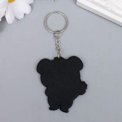 Брелок акрил "Панда-романтик" 5,3х4,6 см