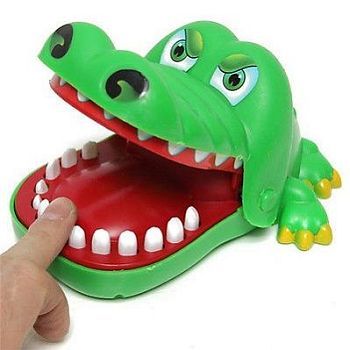 Игра - крокодил "Найди больной зуб"