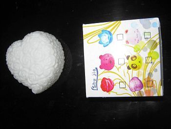 Светильник-ночник "Сердце из роз" (переливается разными цветами)