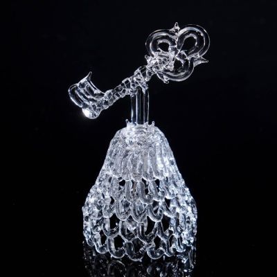 Колокольчик сувенирный «Хрустальный ключик», ручной работы