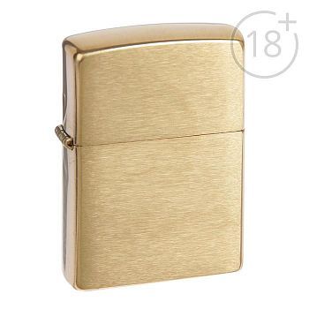 Зажигалка ZIPPO 204B с покрытием Brushed Brass