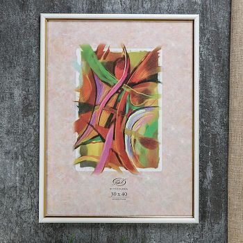 Фоторамка "Молочная" пластик 30х40 см