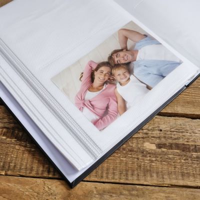 Фотоальбом на 200 фото 13х18 см "Капли росы" 28,5х21х5,5 см