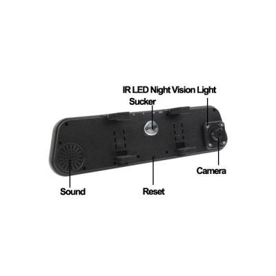 Видеорегистратор в зеркале заднего вида H-900