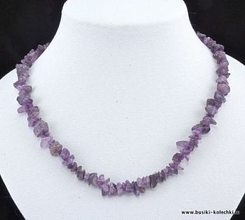 Бусы Аметист "Забава" арт. НАМ-75-45-2
