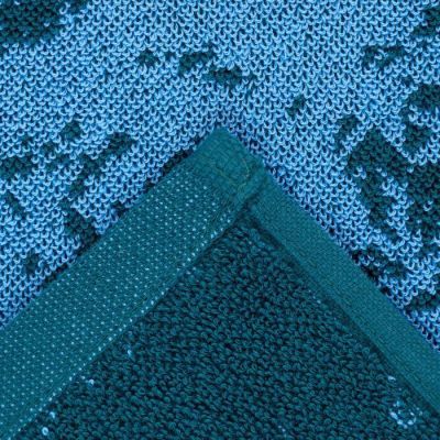 Полотенце именное махровое Этель "Денис" синий, 50х90см, 100% хлопок, 420гр/м2