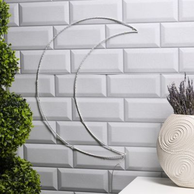 Светодиодная фигура «Месяц» 33 × 45 см, металл, батарейки ААх2 (не в комплекте), свечение тёплое белое