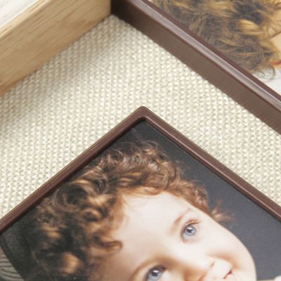 Фоторамка МДФ на 5 фото 9х8,5 см "Милан" рамки на магните 21х31,5х3,5 см