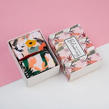 Набор носков KAFTAN "Blooming" 2 пары, р-р 35-38