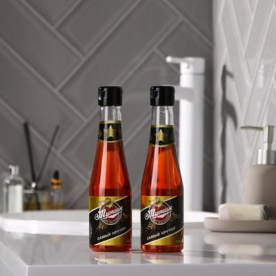 Набор пивной "С днем настоящих мужчин" гель для душа, шампунь 250 мл аромат мужского парфюма