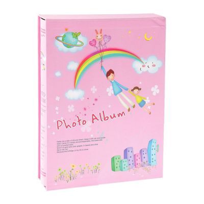 Фотоальбом на 80 фото 10х15 см "Детишки" в коробке МИКС 30х22х5,5 см