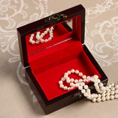 Шкатулка «Тройка Коричневая», 13х9 см, без делений