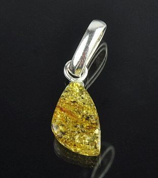 Кулон Янтарь "Золотой дождь" арт.ЯК-599