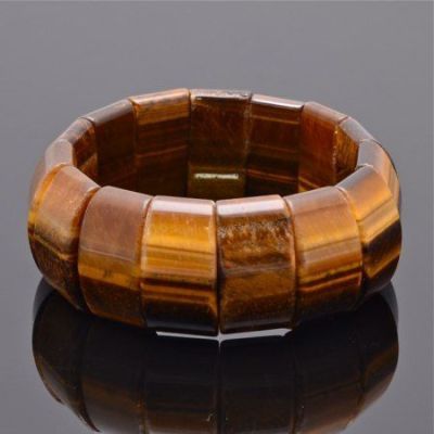 Браслет Тигровый глаз "Клеопатра" арт. бНТГ-2(25-15)-18-1