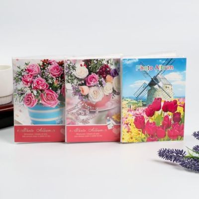 Фотоальбом на 36 фото 10х15 см "Букет цветов", микс