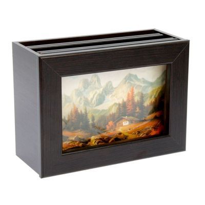 Фотобокс для фото 13х18 см, 96 шт., без картинки, венге