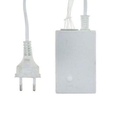 Гирлянда уличная "Дождь" (Ш:2 м, В:1,5 м, нить силикон, бело-синий)