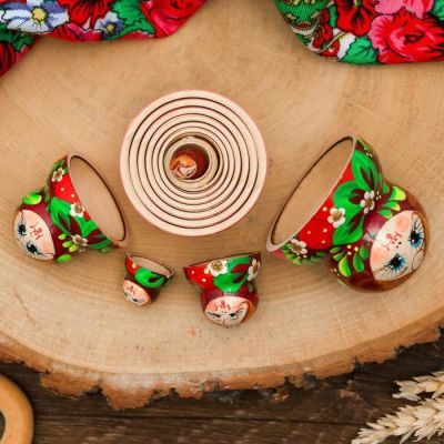 Матрёшка 5-ти кукольная «Ягодки»