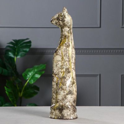 Копилка "Кот", под мрамор, 48 см