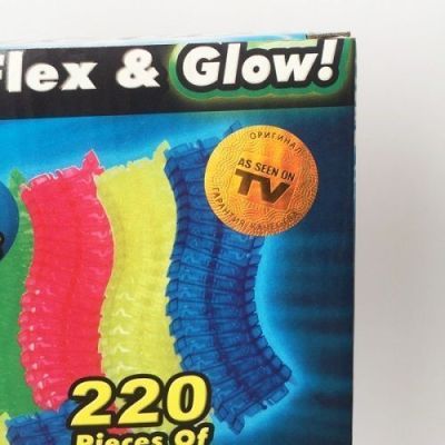 Трасса-конструктор "Волшебный трек" (MAGIC TRACKS) 220 деталей с турбомашинкой