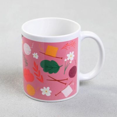 Кружка с сублимацией  "Самая заботливая бабушка" 320 мл