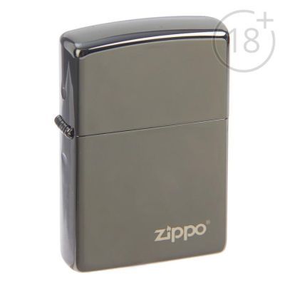 Зажигалка ZIPPO 24756ZL Classic с покрытием Ebony