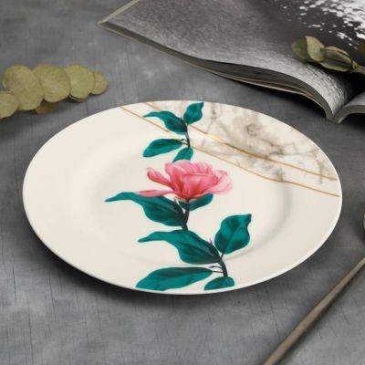 Тарелка "Цветы", 20 см