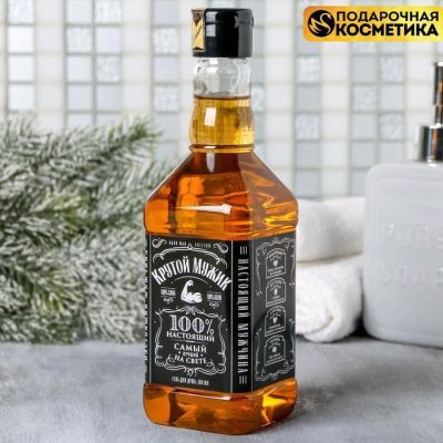 Гель для душа виски 500 мл "Крутой мужик"