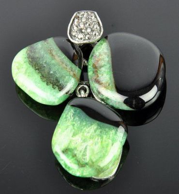 Подвеска Агат "Виноград" арт. пНАГ-1131