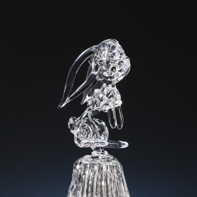 Колокольчик сувенирный "Кролик", ручной работы