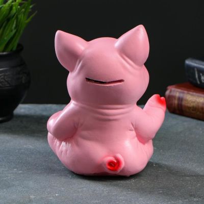 Копилка "Поросенок веселый" 18см