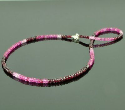 Бусы Рубин  "Драгоценное сияние" арт.П3078