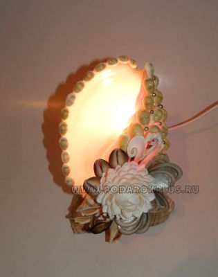 Светильник "Морская раковина" малый (h=21см)