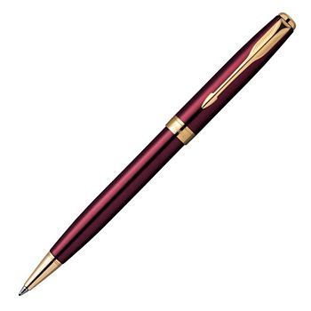 LaqRed GT шариковая ручка Sonnet Lacque Red GT ручка Parker  (арт. - S0808930)