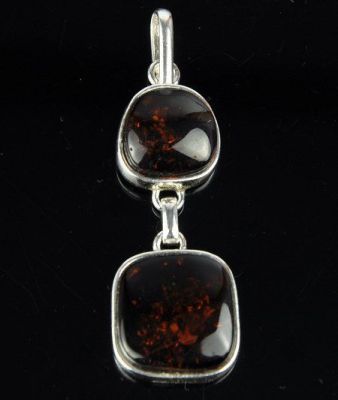 Кулон Янтарь "Влияние" арт.ЯК-326