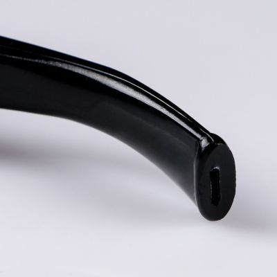 Трубка "Командор", классическая,с узким мундштуком, тёмно-коричневая 14 см