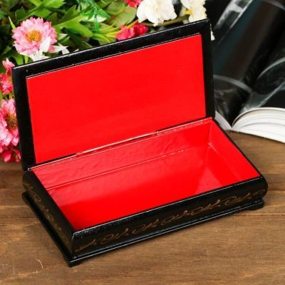 Шкатулка - купюрница «500 EURO», 8,5×17 см, лаковая миниатюра