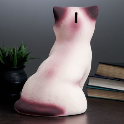 Копилка "Кот сиамский" 30см, МИКС