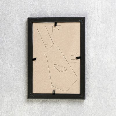 Фоторамка "Черная" пластик 10х15 см