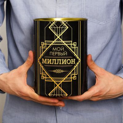Копилка XXL «Мой первый миллион», 12 × 20 см