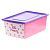 Ящик для игрушек, с крышкой «Принцесса», объём 30 л, цвет розовый