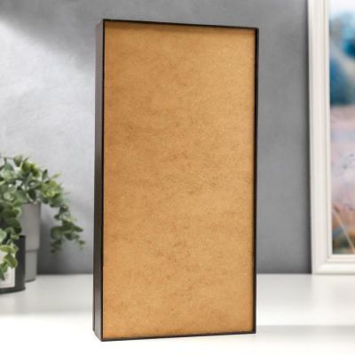 Ключница  "Цветы" венге 16х31 см