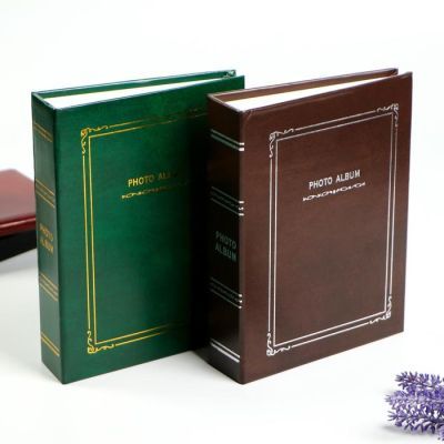 Фотоальбом на 200 фото 10х15 см "Лаконичность", МИКС