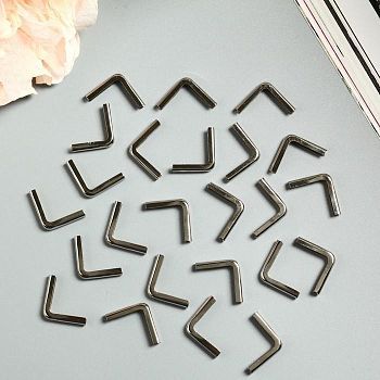 Защитный уголок для альбома металл серебро 2,2х3х0,5 см