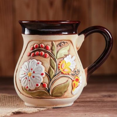 Кружка "Цветная", 0.5 л